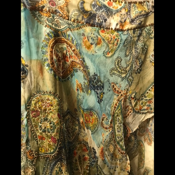 Derhy Sequinned midi Skirt Condition like New - Picture 4 of 14